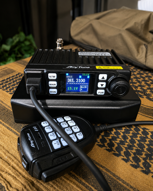 Micro 20-Watt Pouch Radio   Portable VHF/UHF Field Communications Radio